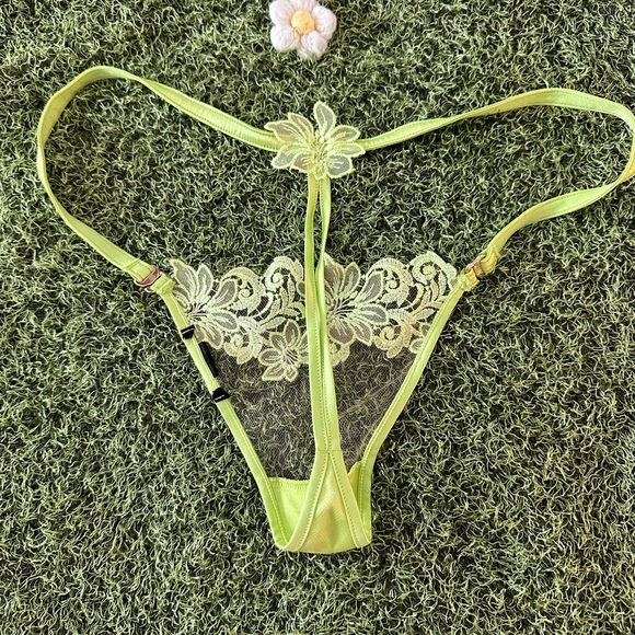 Honey Birdette Amelie Floral Thong - Picture 4 of 6